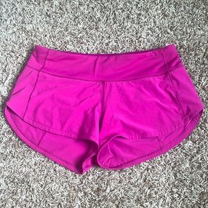 Lululemon Speed Up shorts